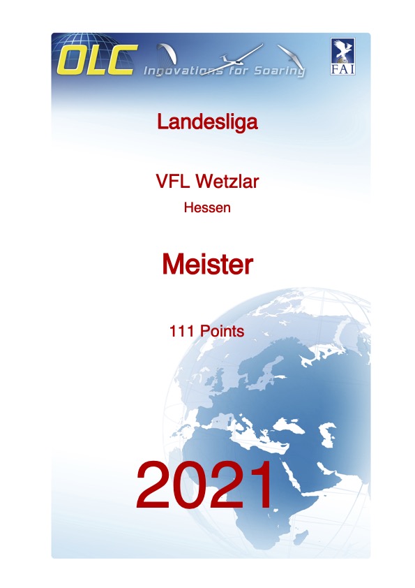 Landesklasse 2021 Meister VfL