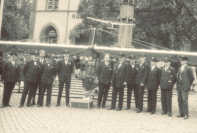 1930 Taufe des Zöglings auf dem Domplatz